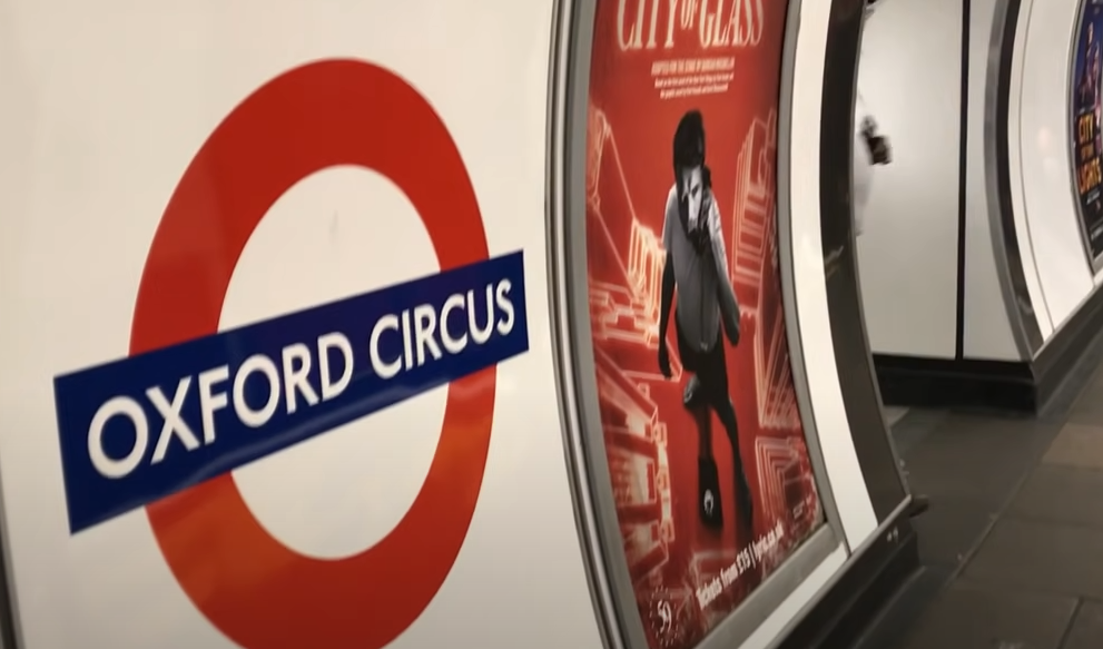 La station Oxford Circus à Londres